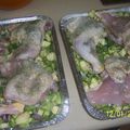 Poulet courgettes-oignons