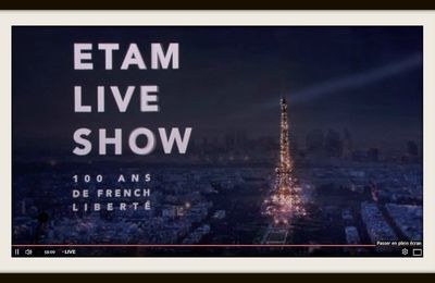 ETAM LIVE SHOW - hier soir en direct (captures d'écran)