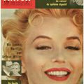 Marilyn Mag " Paris Match" (Fr) 1959