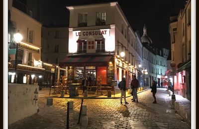 Montmartre by night