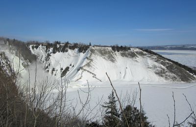 Les chutes sous la glace : Montmorency