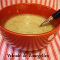 Velouté de courgettes à la Vache qui Rit