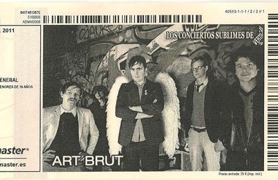 Art Brut - Samedi 12 Novembre 2011- Moby Dick Club (Madrid)