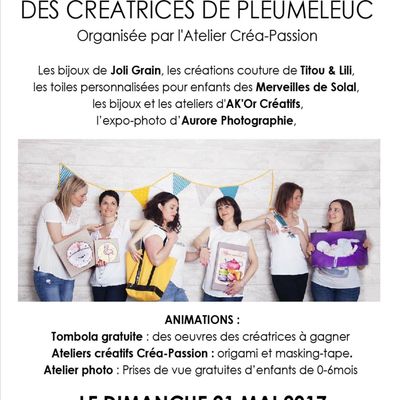 Les créatrices de Pleumeleuc exposent !!