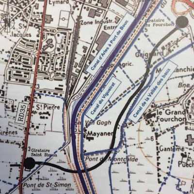 Barreau de liaison entre la RD 35 et la RN 113 :