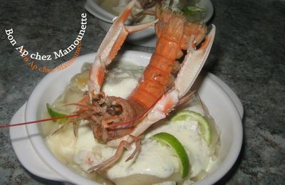 Ravioles de langoustines au citron vert et à la ricotta pour la St Valentin 