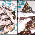 Gâteau crousti mousse chocolat poire...