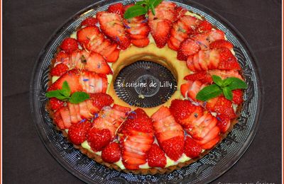 Couronne aux fraises 