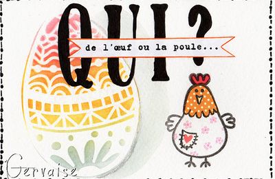 Qui de l'oeuf ou la poule...?