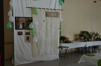 Mariage : décoration salle (l'arbre à voeux comme alternative au livre d'or)