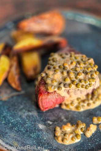 Recette de tournedos Irish au poivre vert et whiskey irlandais