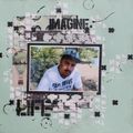 [Kit d'Avril] Scrapbooking Page : Imagine Life