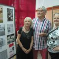 EUGÈNE BATTMANN " GÉNI " EN VISITE A L'EXPOSITION ESTIVALE DE LA SOCIÉTÉ D'HISTOIRE DE LA VALLÉE DE MASEVAUX