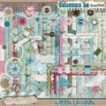 Scrap Hybride : Kit Green Lagoon de MissVivi Designs