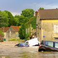 Grosse tempête et inondations à Chézy