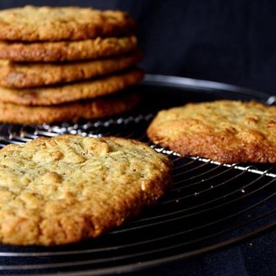 Cookies amandes pistaches chocolat blanc