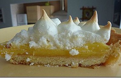 Tarte au citron meringuée