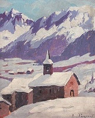 Lucien Poignant peintre savoyard