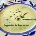 Cappuccino aux fines herbes