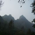 Muraille sous la brume (le site de Jiankou)