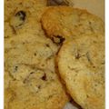 Cookies flocon d'avoine, fruits secs et graines...