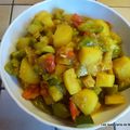 TAJINE DE POMMES DE TERRE AUX LÉGUMES D'ÉTÉ