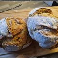 Pain au graines de boulanger cuisson cocotte 