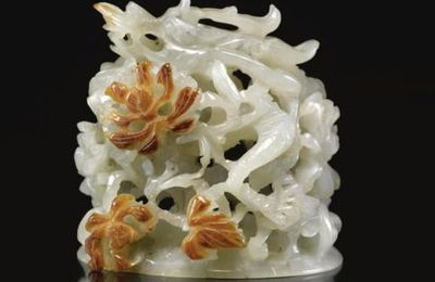 A collection of jade, Yuan & Ming dynasty sold @ Sotheby's London