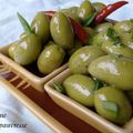 Olives marinées herbes ou piment