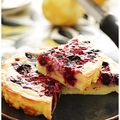 Fondant au citron, fruits rouges et mascarpone: une dinguerie!!!