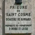 Le Prieuré de Saint Cosme à Tours