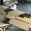 Ossature et moteur d'un Cessna 152