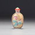 Bonhams Make World Record Prices for Glass and Porcelain Chinese Snuff Bottles