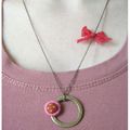 Collier "La vie en rose"