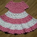 robe bébé au crochet