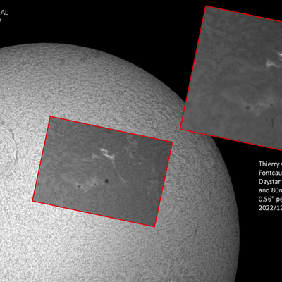 Observation en support du périhélie de Parker Solar Probe