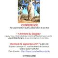 A l'ombre du baobab : conférence à Bouffémont 22.9.17