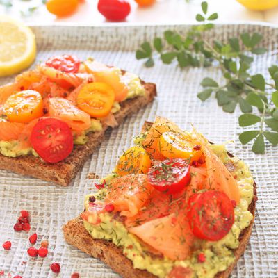 Tartines Avocat & Saumon