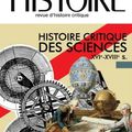 CH - Histoire critique des sciences XVI-XVIII