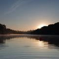 lever de soleil sur le Lac