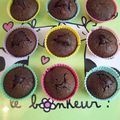 Muffins aux deux chocolats