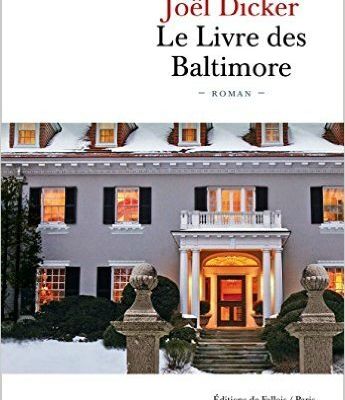 "Le livre des Baltimore" de Joël Dicker