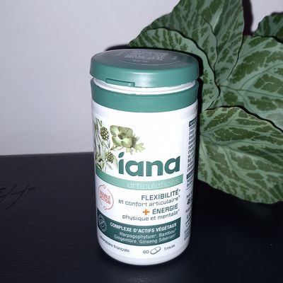 Compléments alimentaires Iana - Flexibilié et Énergie [Test avec Sampleo]