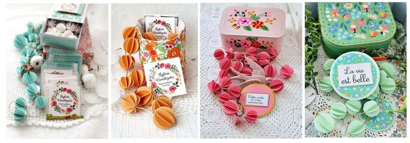 Créations en Papier et tissu fabriquées avec passion