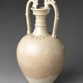 Amphora with dragon-shaped handles, Tang dynasty (618–907), 7th century