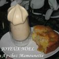 Chantilly siphonnée au caramel au beurre salé et Joyeux Noël