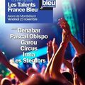Evènement : Grande soirée Les Talents France Bleu à l'Axone de Montbéliard le 23 novembre