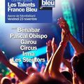 Evènement : Grande soirée Les Talents France Bleu à l'Axone de Montbéliard le 23 novembre