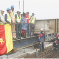 Deuxième pont sur le Wouri: le gros œuvre est achevé 