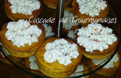 Cupcake au potiron ricotta au thermomix